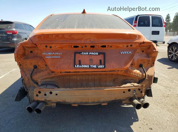 JF1VBAA66P9811676 2023 SUBARU WRX Orange უკანა ხედი