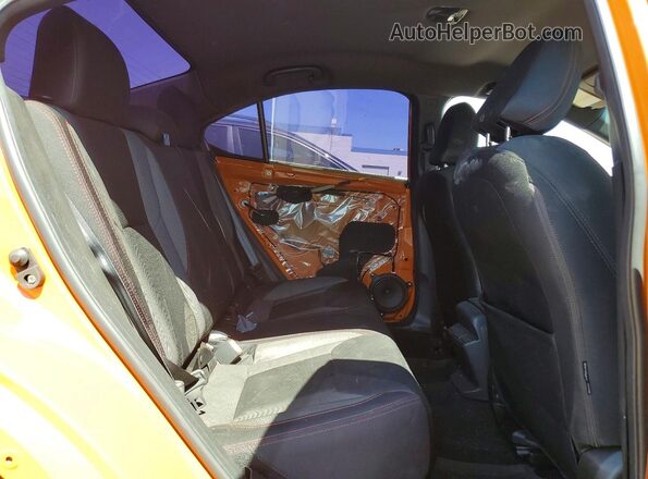 JF1VBAA66P9811676 2023 SUBARU WRX Orange უკანა სავარძლების ხედი