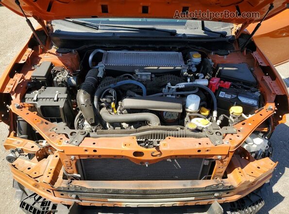 JF1VBAA66P9811676 2023 SUBARU WRX Orange უკანა სალონის ხედი