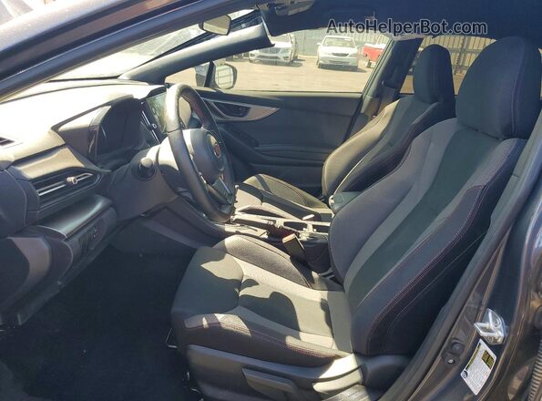 JF1VBAB67R9810893 2024 SUBARU WRX Charcoal Widok wnętrza z przodu