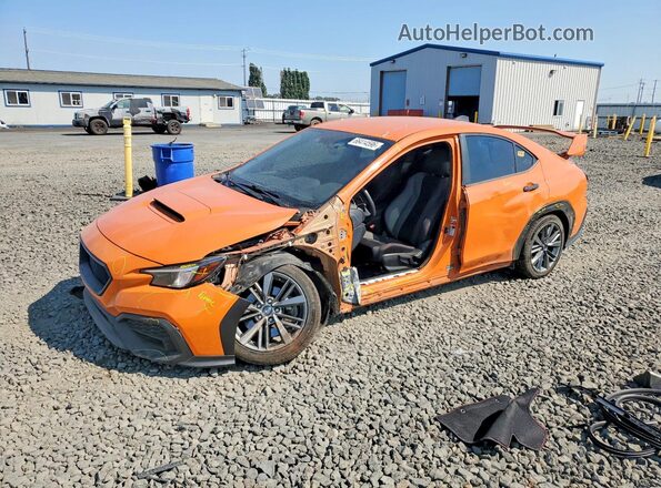 JF1VBAB68N8015741 2022 SUBARU WRX Orange Rear left