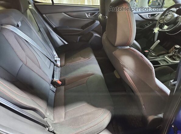 JF1VBAF61P9815658 2023 SUBARU WRX Blue Հետևի նստատեղերի տեսք