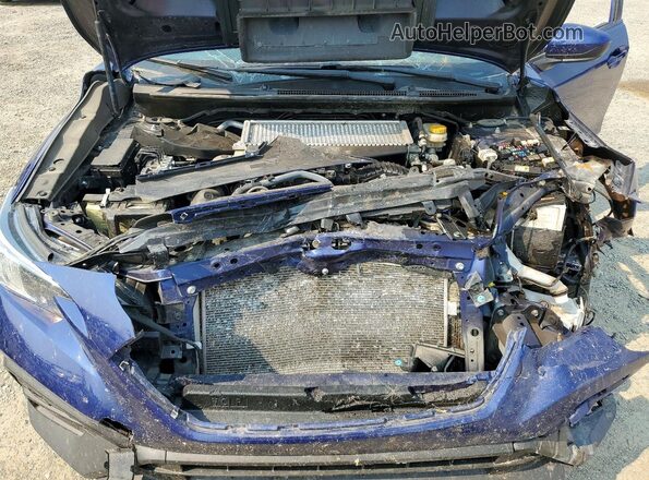 JF1VBAF63N9005445 2022 SUBARU WRX Blue Вид задньої частини салону