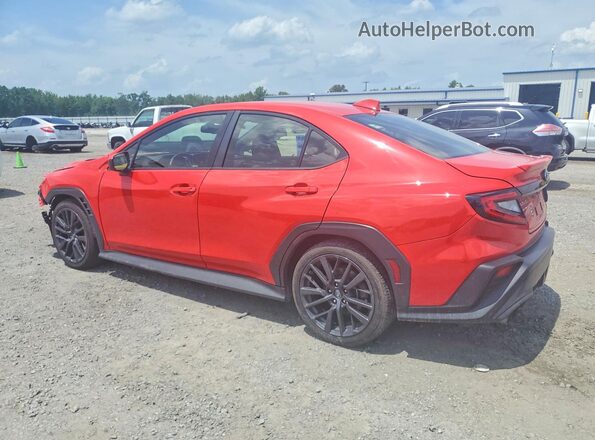 JF1VBAF63P9820702 2023 SUBARU WRX Красный Задняя левая четверть
