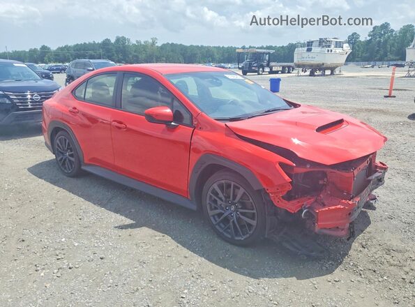 JF1VBAF63P9820702 2023 SUBARU WRX Красный Передняя правая четверть