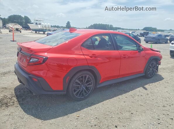 JF1VBAF63P9820702 2023 SUBARU WRX Красный Задняя правая четверть