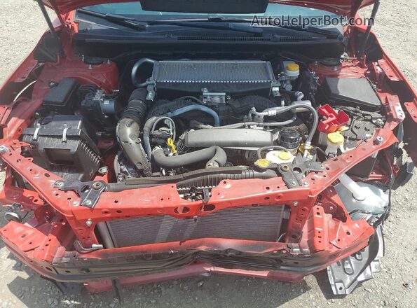 JF1VBAF63P9820702 2023 SUBARU WRX Красный Вид задней части салона