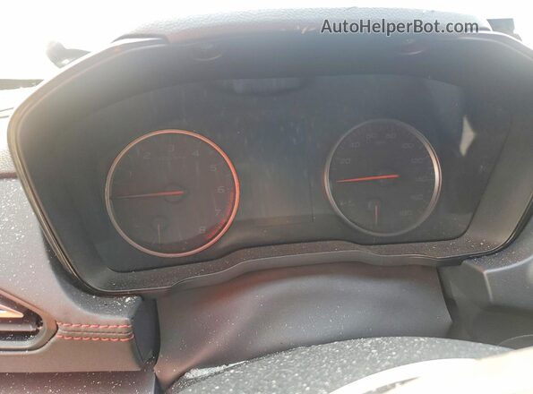 JF1VBAF64N9005244 2022 SUBARU WRX Silver Вид щитка приладів