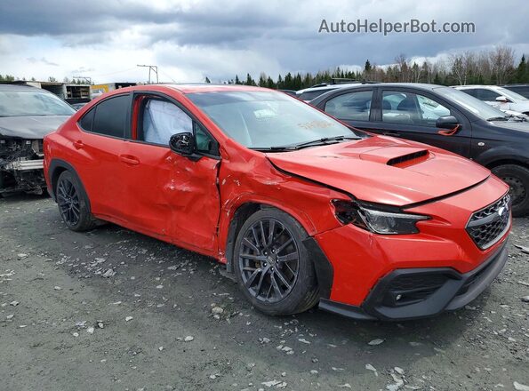 JF1VBAF65N9008427 2022 SUBARU WRX Red Przód prawy