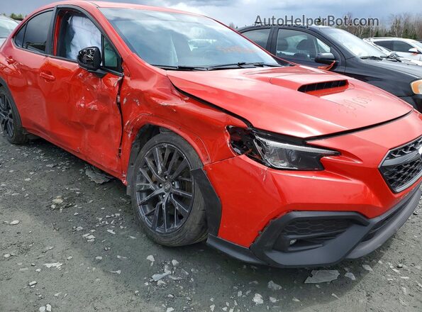 JF1VBAF65N9008427 2022 SUBARU WRX Red Widok komory silnika