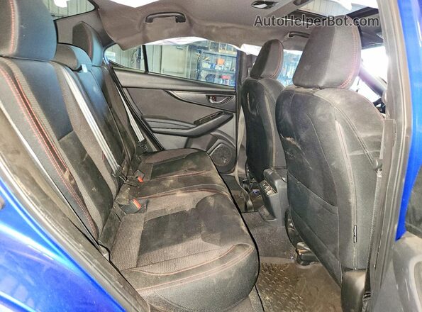 JF1VBAF65N9016396 2022 SUBARU WRX Blue უკანა სავარძლების ხედი