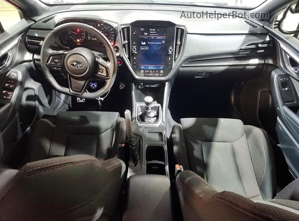 JF1VBAF66N9031926 2022 SUBARU WRX Розовый Вид панели приборов