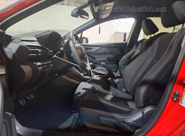 JF1VBAF66N9031926 2022 SUBARU WRX Розовый Вид салона спереди