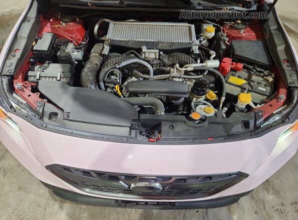 JF1VBAF66N9031926 2022 SUBARU WRX Розовый Вид задней части салона