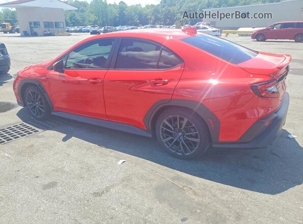 JF1VBAF66N9032655 2022 SUBARU WRX Red უკანა მარცხენა
