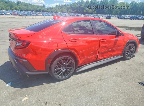 JF1VBAF66N9032655 2022 SUBARU WRX Red უკანა მარჯვენა