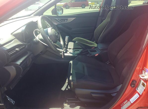 JF1VBAF66N9032655 2022 SUBARU WRX Red წინა სალონის ხედი