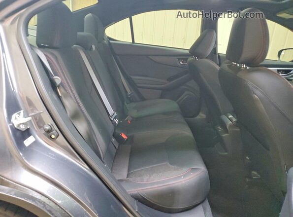 JF1VBAF66P9810911 2023 SUBARU WRX Charcoal Հետևի նստատեղերի տեսք