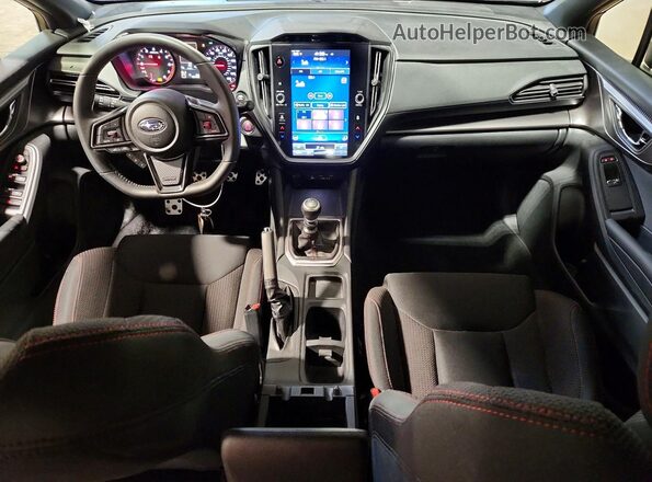 JF1VBAF67P9824543 2023 SUBARU WRX Charcoal Widok deski rozdzielczej