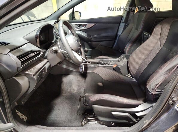 JF1VBAF67P9824543 2023 SUBARU WRX Charcoal Widok wnętrza z przodu