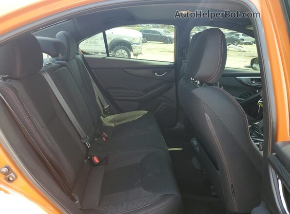 JF1VBAF69P9818677 2023 SUBARU WRX Orange Rear seats view