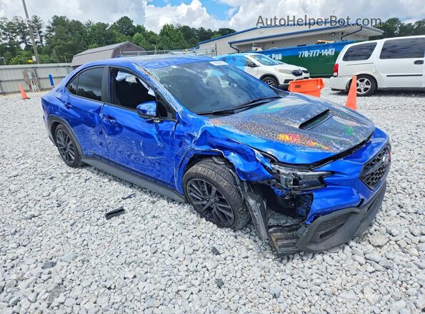 JF1VBAH61S9810255 2025 SUBARU WRX Синий Передняя правая четверть
