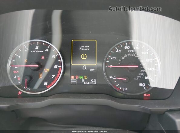 JF1VBAH63S9800911 2025 SUBARU WRX Black Հետևի նստատեղերի տեսք