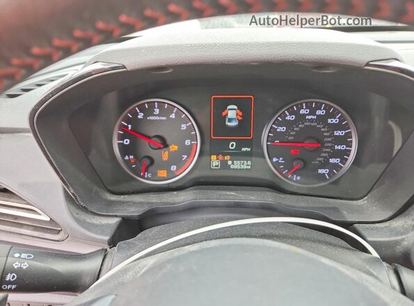 JF1VBAH65N8015736 2022 SUBARU WRX Silver Սարքավորումների վահանակի տեսք