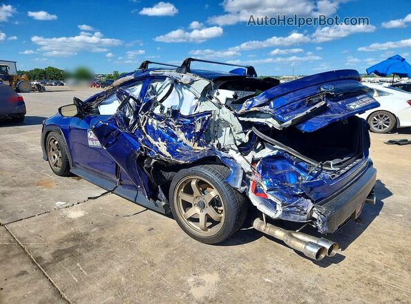 JF1VBAH67R9810271 2024 SUBARU WRX Blue Trasero izquierdo