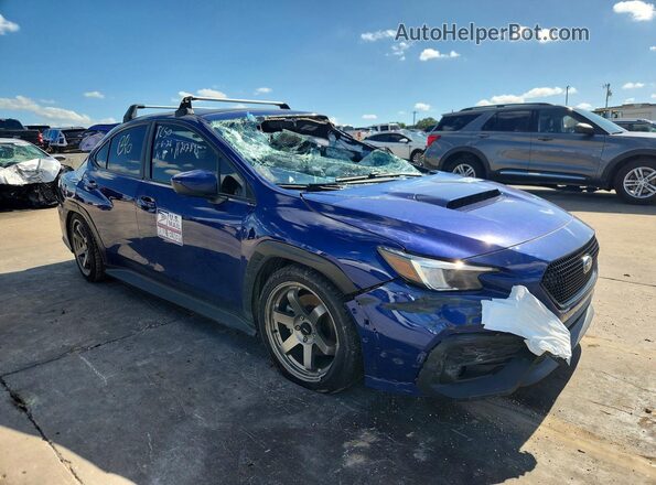 JF1VBAH67R9810271 2024 SUBARU WRX Blue Delantero derecho