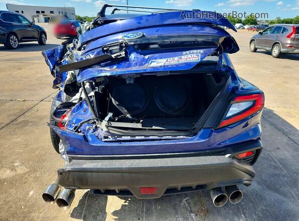 JF1VBAH67R9810271 2024 SUBARU WRX Blue Vista trasera