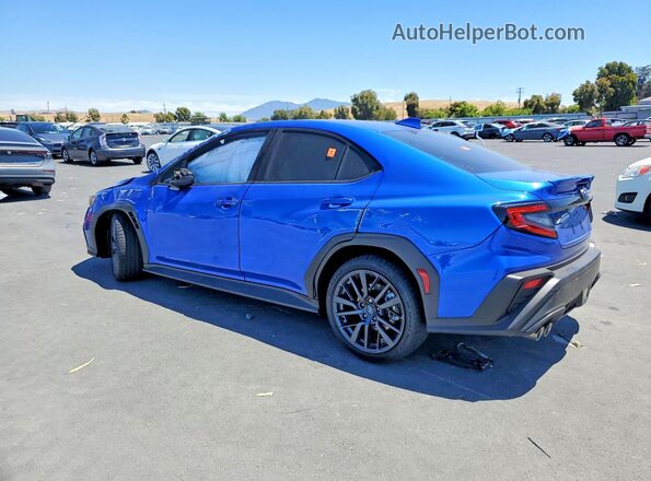 JF1VBAH68S9804341 2025 SUBARU WRX Синий Задняя левая четверть