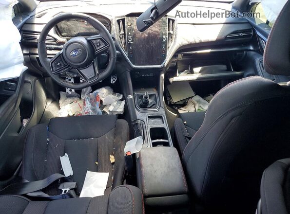 JF1VBAH68S9804341 2025 SUBARU WRX Синий Вид панели приборов