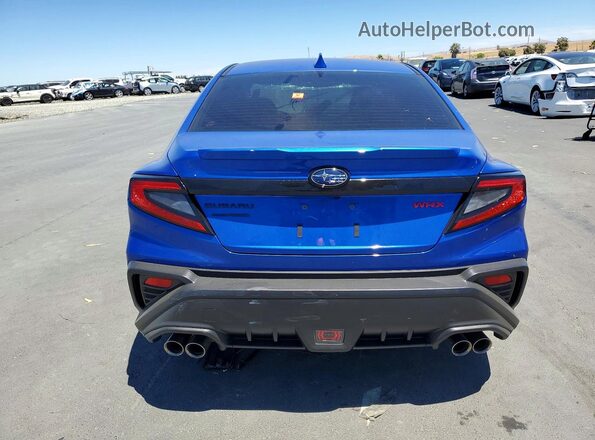 JF1VBAH68S9804341 2025 SUBARU WRX Синий Вид сзади