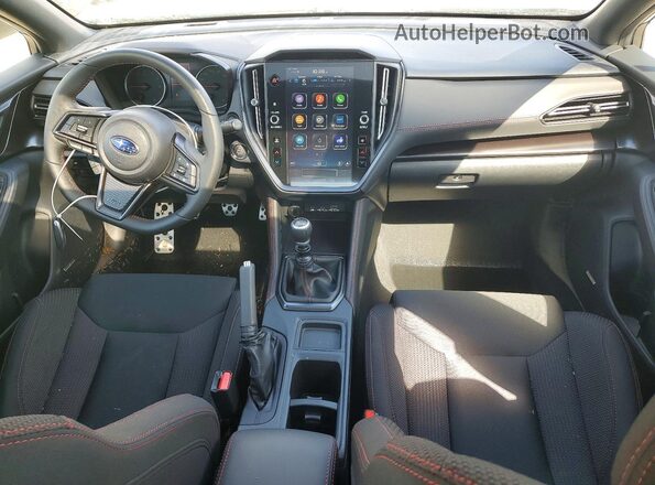JF1VBAH69S9803117 2025 SUBARU WRX Silver Widok deski rozdzielczej