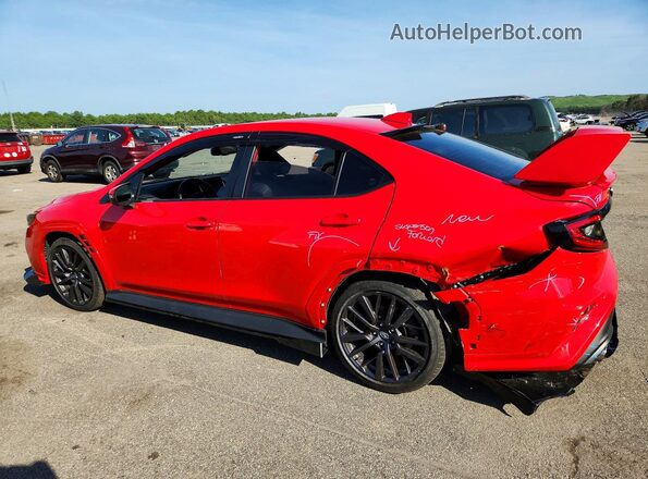 JF1VBAL60N9028203 2022 SUBARU WRX Красный Задняя левая четверть