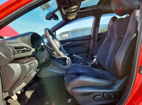 JF1VBAL60N9028203 2022 SUBARU WRX Красный Вид салона спереди