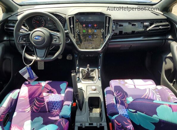 JF1VBAL64P9816310 2023 SUBARU WRX Blue წინა პანელის ხედი