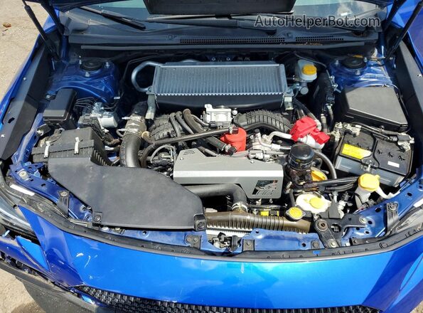 JF1VBAL64P9816310 2023 SUBARU WRX Blue უკანა სალონის ხედი
