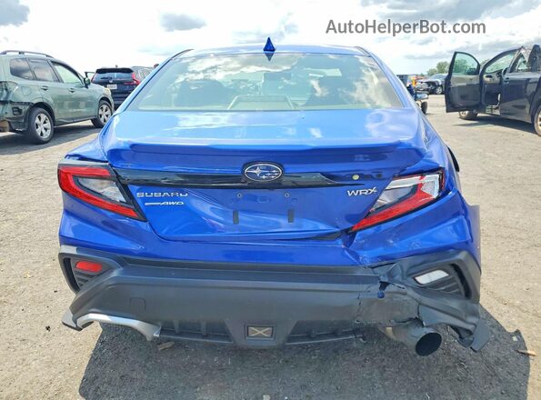JF1VBAL64P9816310 2023 SUBARU WRX Blue უკანა ხედი