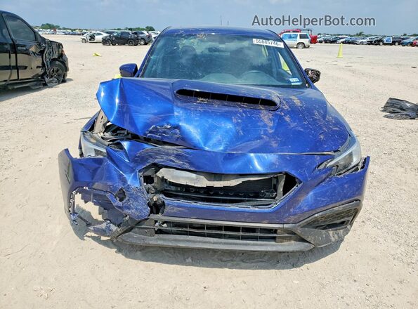 JF1VBAL64P9822320 2023 SUBARU WRX Blue Դիմացի տեսք