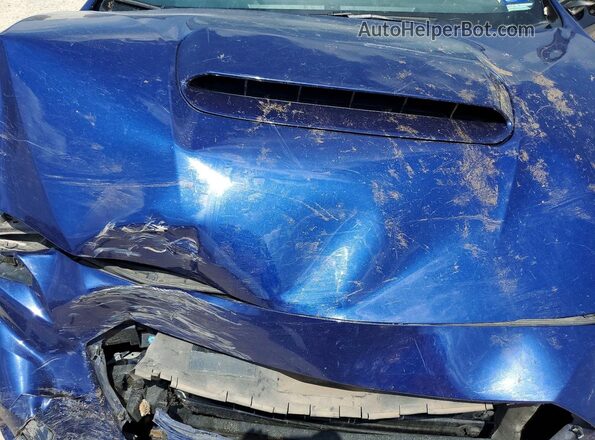 JF1VBAL64P9822320 2023 SUBARU WRX Blue Սալոնի հետևի տեսք