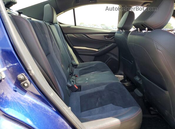 JF1VBAL64P9822320 2023 SUBARU WRX Blue Հետևի նստատեղերի տեսք