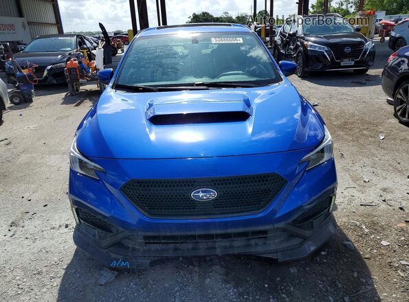 JF1VBAL66P9800187 2023 SUBARU WRX Blue Widok z przodu