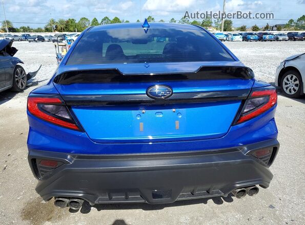 JF1VBAL66P9800187 2023 SUBARU WRX Blue Widok z tyłu