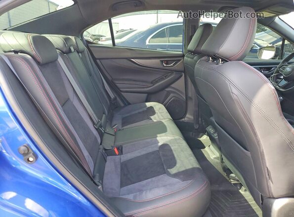 JF1VBAL66P9800187 2023 SUBARU WRX Blue Widok tylnych siedzeń