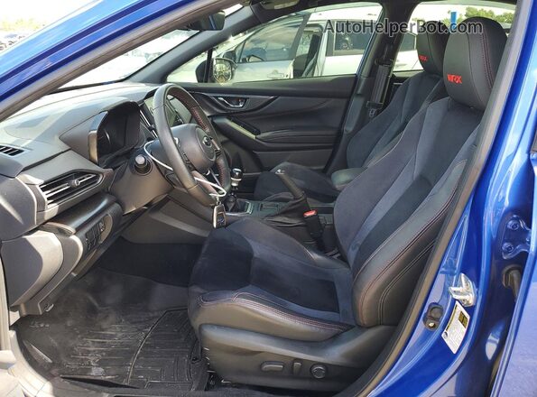 JF1VBAL66P9800187 2023 SUBARU WRX Blue Widok wnętrza z przodu