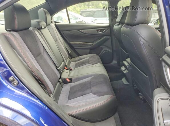 JF1VBAL66P9806457 2023 SUBARU WRX Blue Vista de los asientos traseros