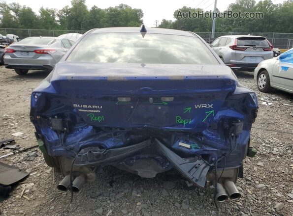 JF1VBAL66P9806457 2023 SUBARU WRX Blue Vista trasera