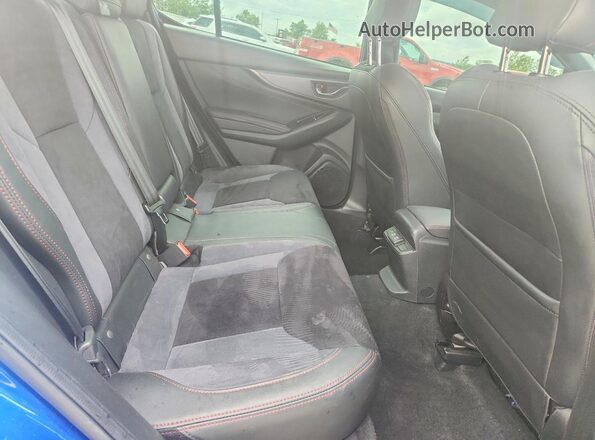 JF1VBAL68P9809148 2023 SUBARU WRX Blue Հետևի նստատեղերի տեսք